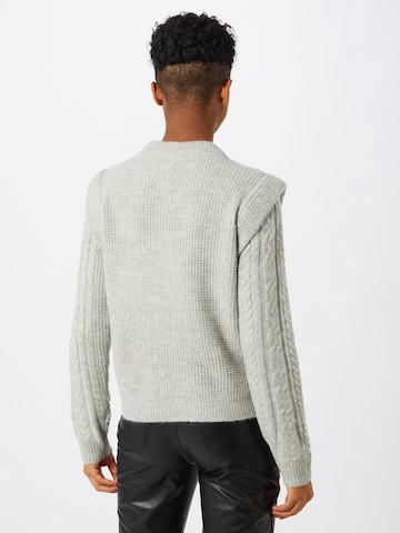 Noisy may Strickpullover in Grau