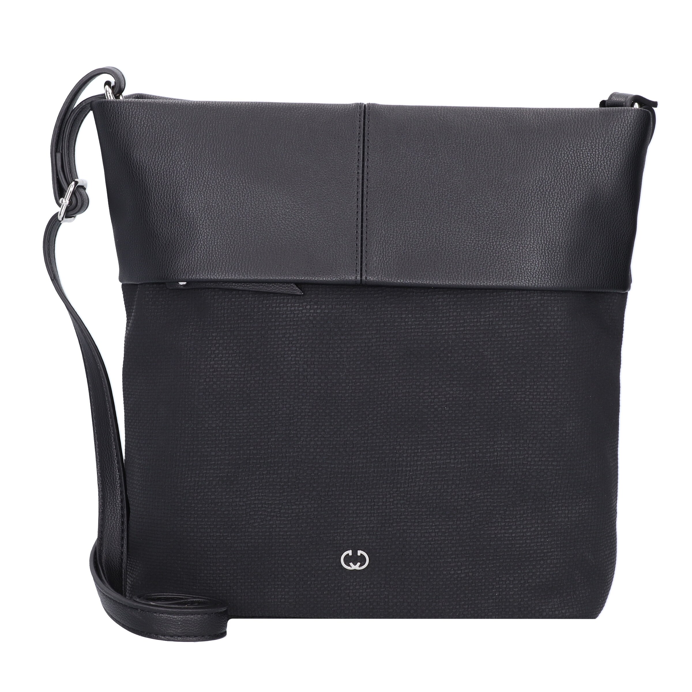 GERRY WEBER - Mala de ombro 'Keep in Mind' em preto: frente