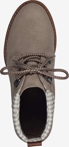 MARCO TOZZI Ботинки на шнуровке в Серый