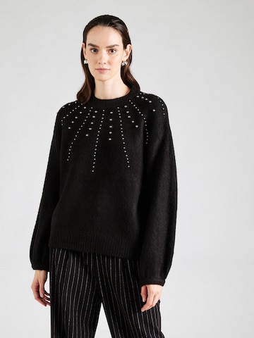 Freequent Pullover i sort: forside