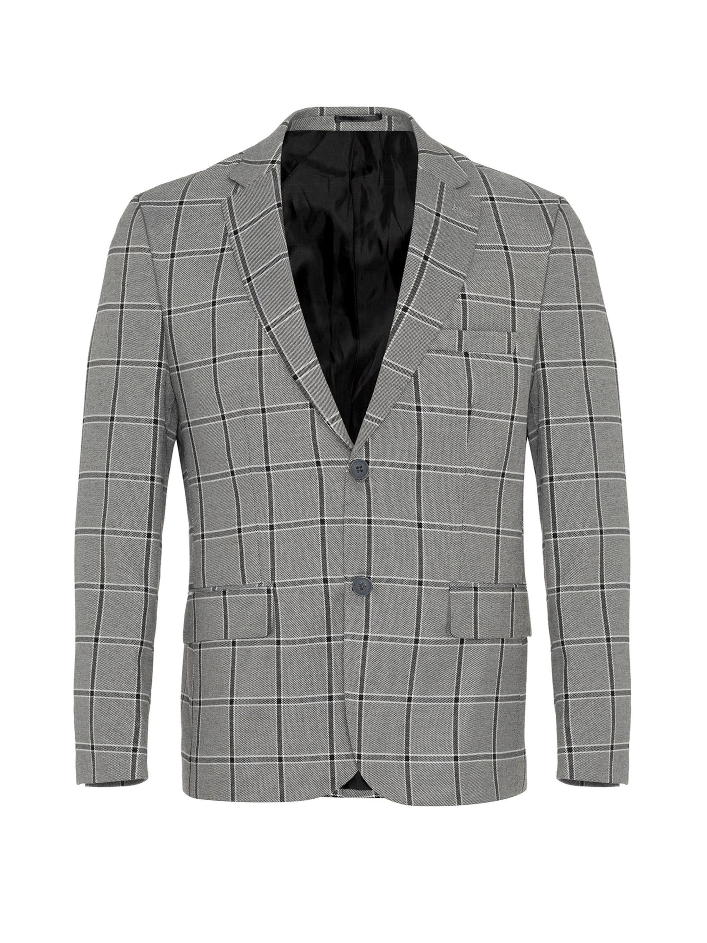 Slim fit Giacca da completo di Daniel Hills in grigio: frontale