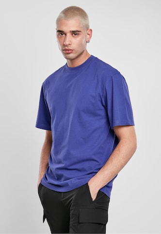 T-Shirt Urban Classics en bleu : devant
