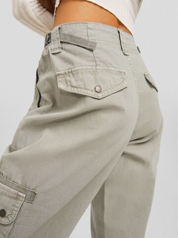 Loosefit Pantalon cargo Bershka en beige