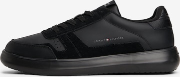 TOMMY HILFIGER Platform trainers in Black: front