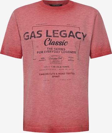 Street One MEN T-Shirt in Rot: Vorderseite