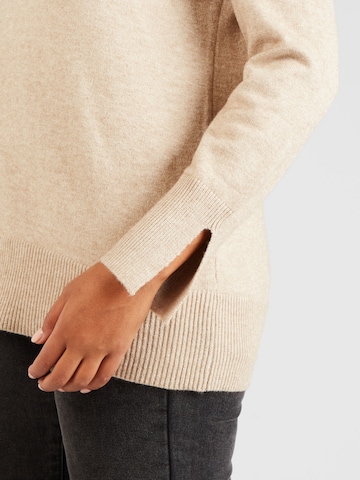 Pullover 'Fia' di ONLY Carmakoma in beige