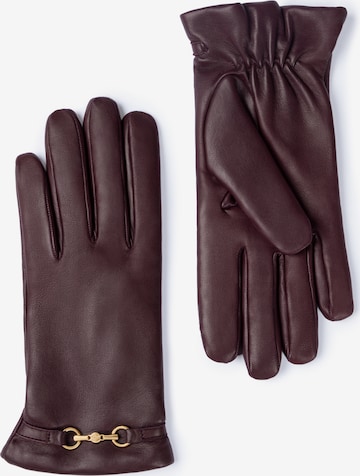 Gants Isabel Bernard en rouge : devant