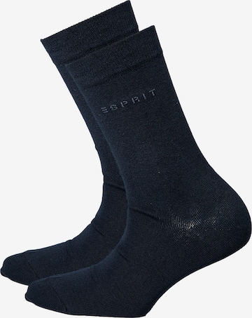 ESPRIT Sokken in Blauw: voorkant