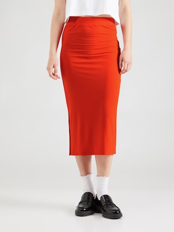 PIECES Skirt 'KYLIE' in Red: front