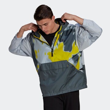 ADIDAS PERFORMANCE Sportsjakke 'Back to Sport WIND.RDY' i blå: forside