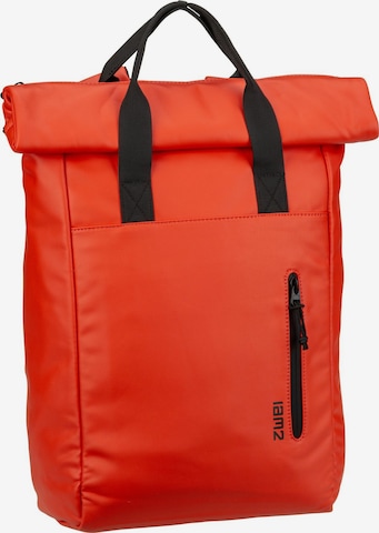 ZWEI Backpack 'Cargo' in Orange: front