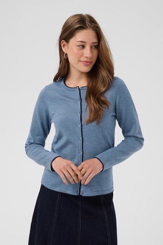 SAINT TROPEZ Strickjacke in Blau: Vorderseite