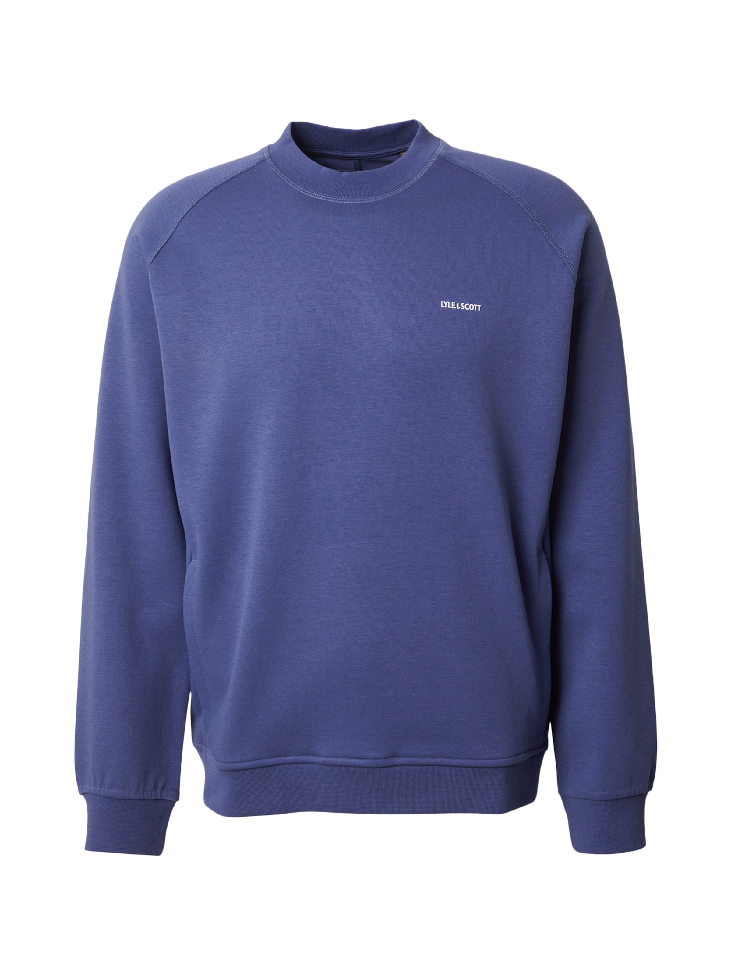 Felpa di Lyle & Scott in blu: frontale