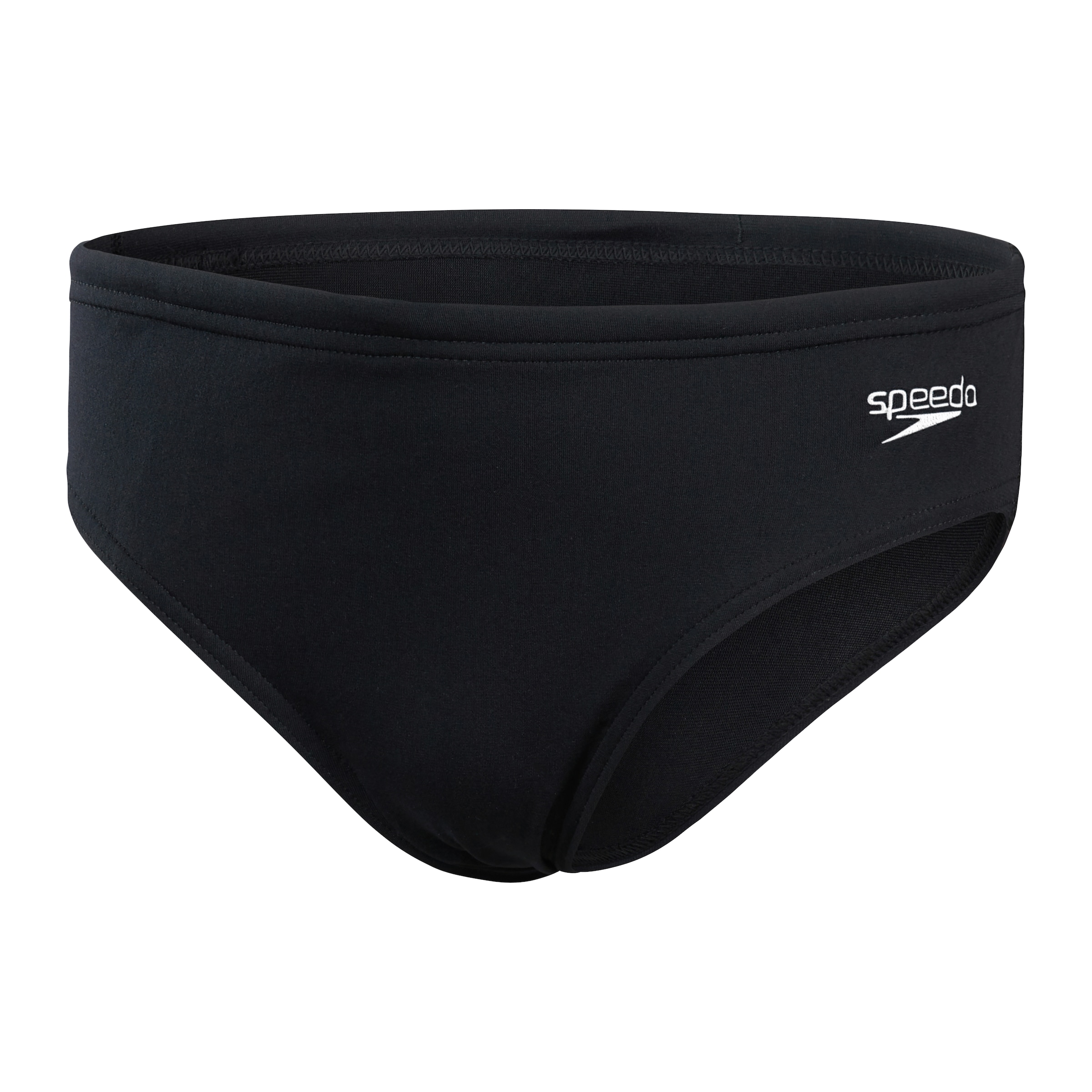 SPEEDO Swim Trunks in Black: front