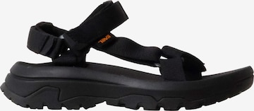 Sandales TEVA en noir : devant