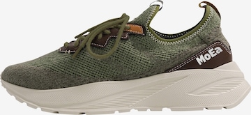 Baskets basses 'Gen6 - Pineapple' MoEa en vert : devant