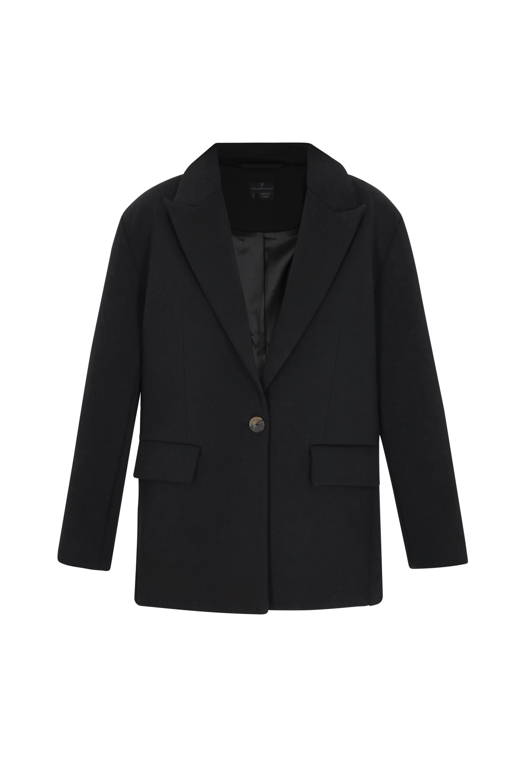 Blazer DreiMaster Klassik en noir : devant