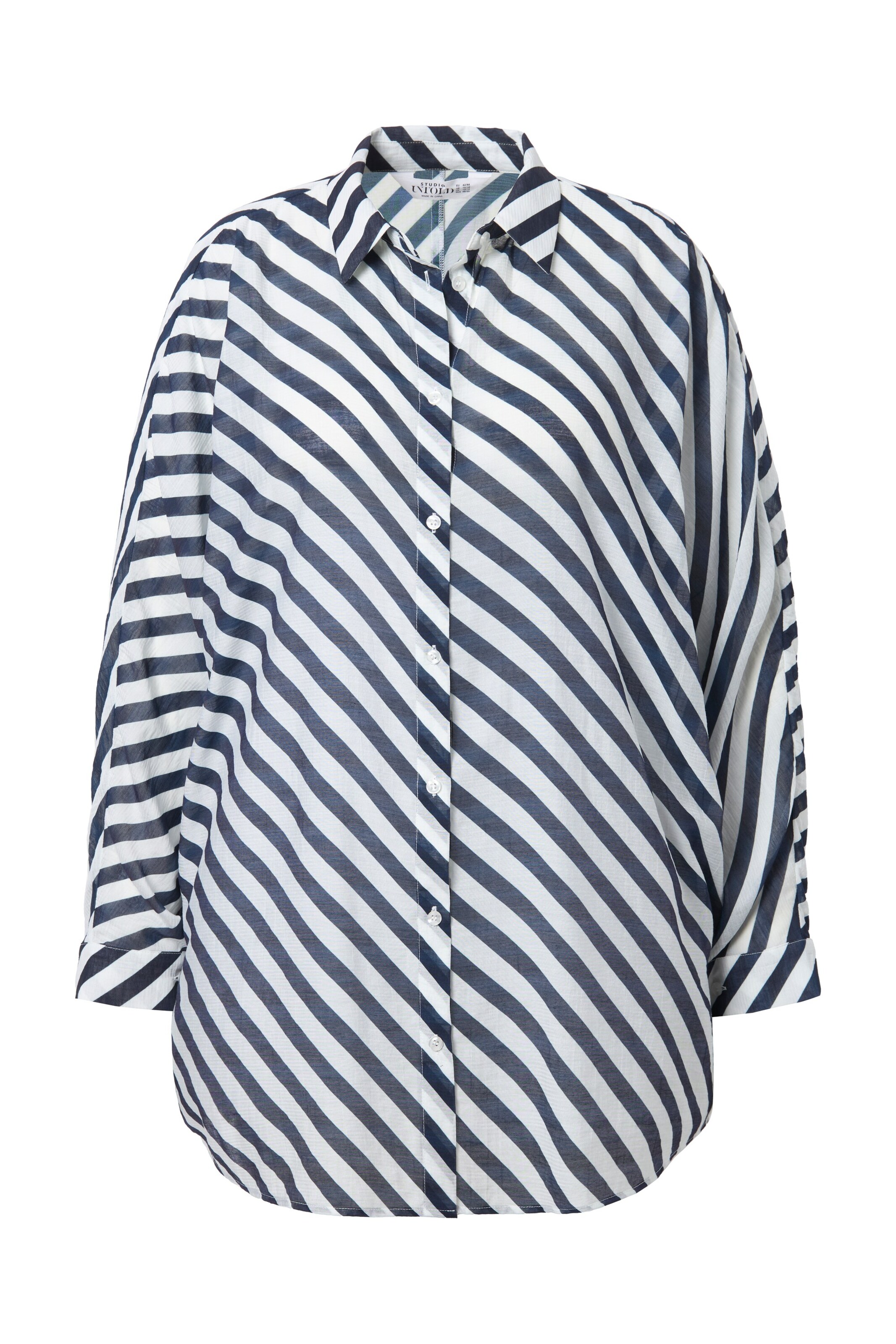 Studio Untold Blouse in Dark blue / White, Item view