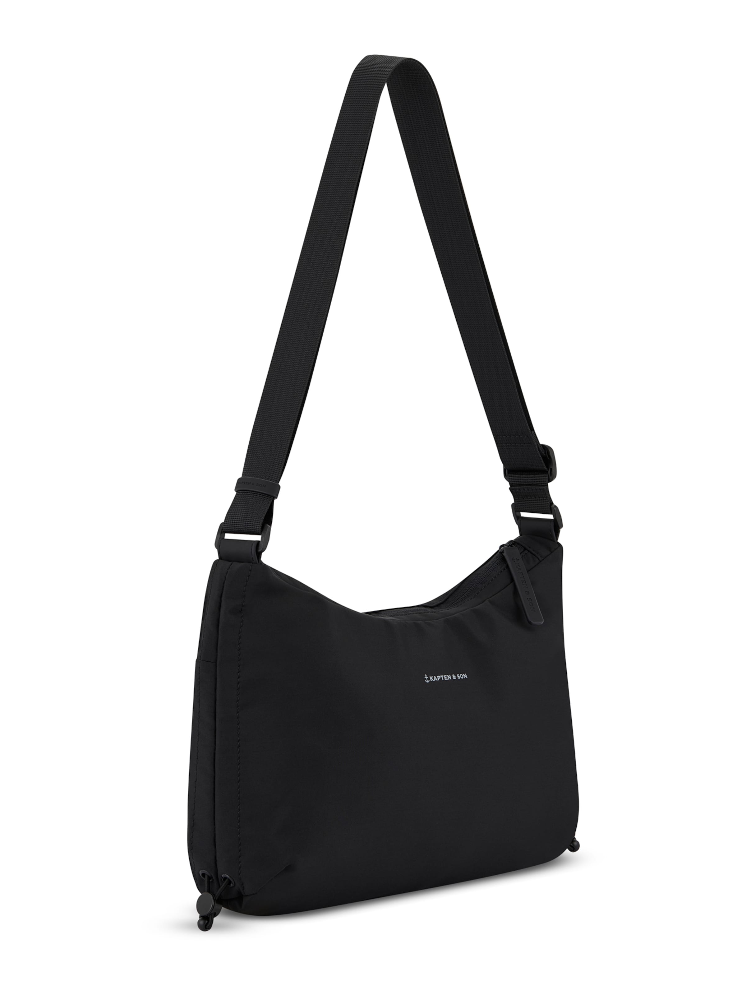 Kapten & Son Axelremsväska 'Skara Small' i svart