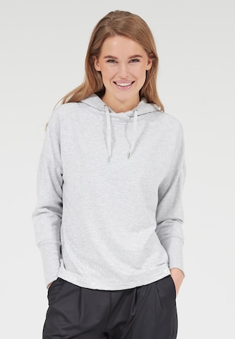 Athlecia Sportief sweatshirt 'Nodia' in Grijs: voorkant