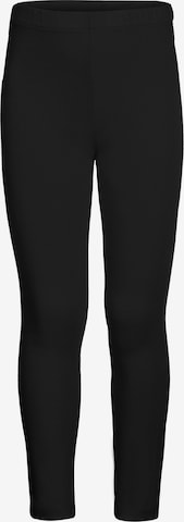 happy girls Skinny Leggings in Black: front