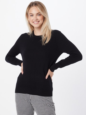 Pure Cashmere NYC Pullover in Schwarz: predná strana