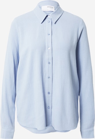 SELECTED FEMME Blouse 'Viva' in Blue: front