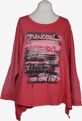 Ulla Popken Langarmshirt 11XL in Rot: Vorderseite