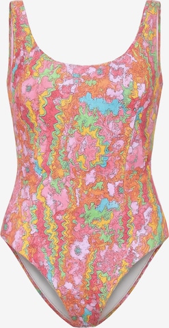 Maillot de bain C&City en rose : devant