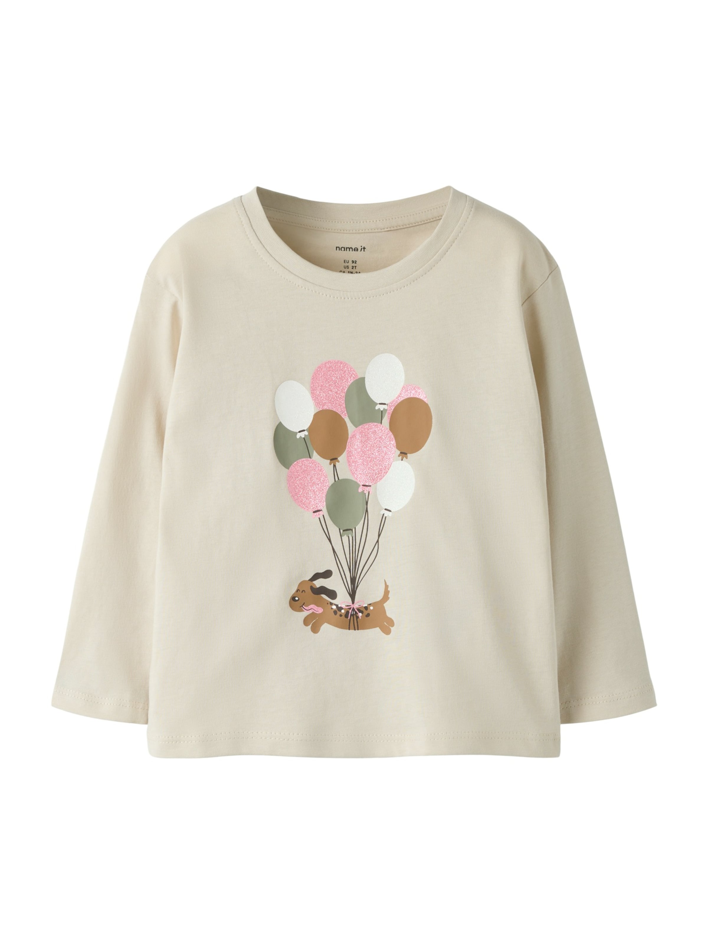 NAME IT Bluser & t-shirts 'NMFVELDA' i grå: forside