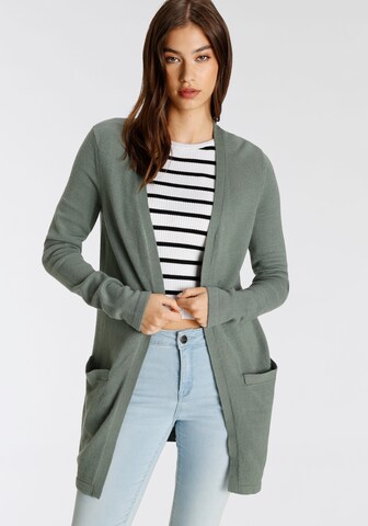 TAMARIS Knit Cardigan in Green