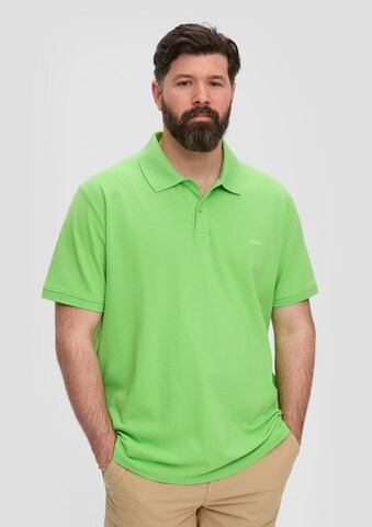s.Oliver Red Label Big & Tall Poloshirt in Grün: Vorderseite