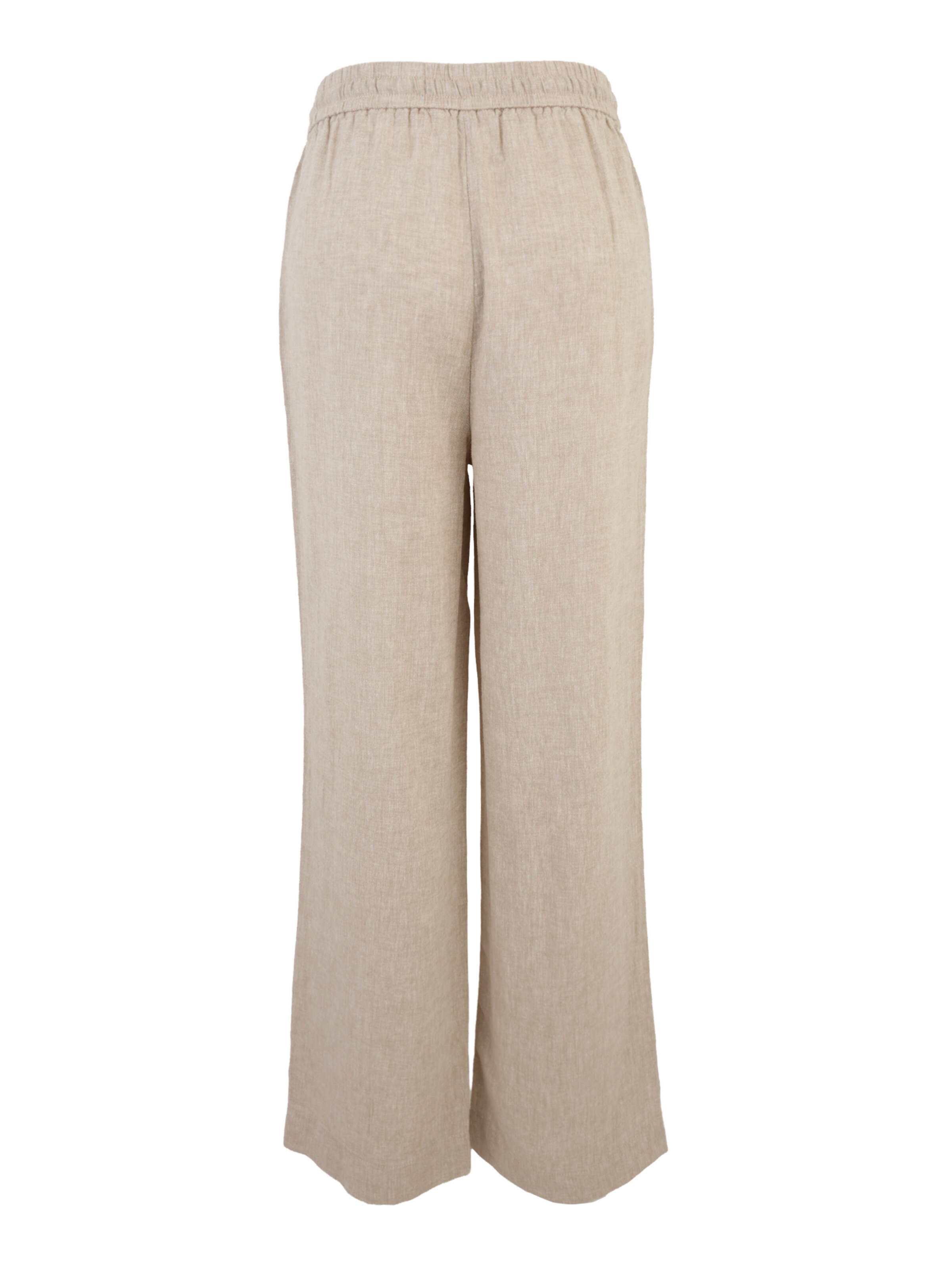 MSCH COPENHAGEN Wide leg Trousers 'MSCHViana' in Beige