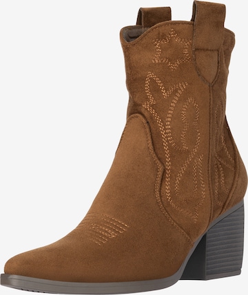 Elara Comwboystøvler i brun: forside