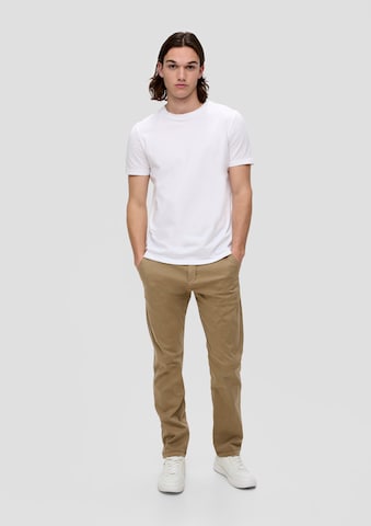 QS Slimfit Chino in Bruin