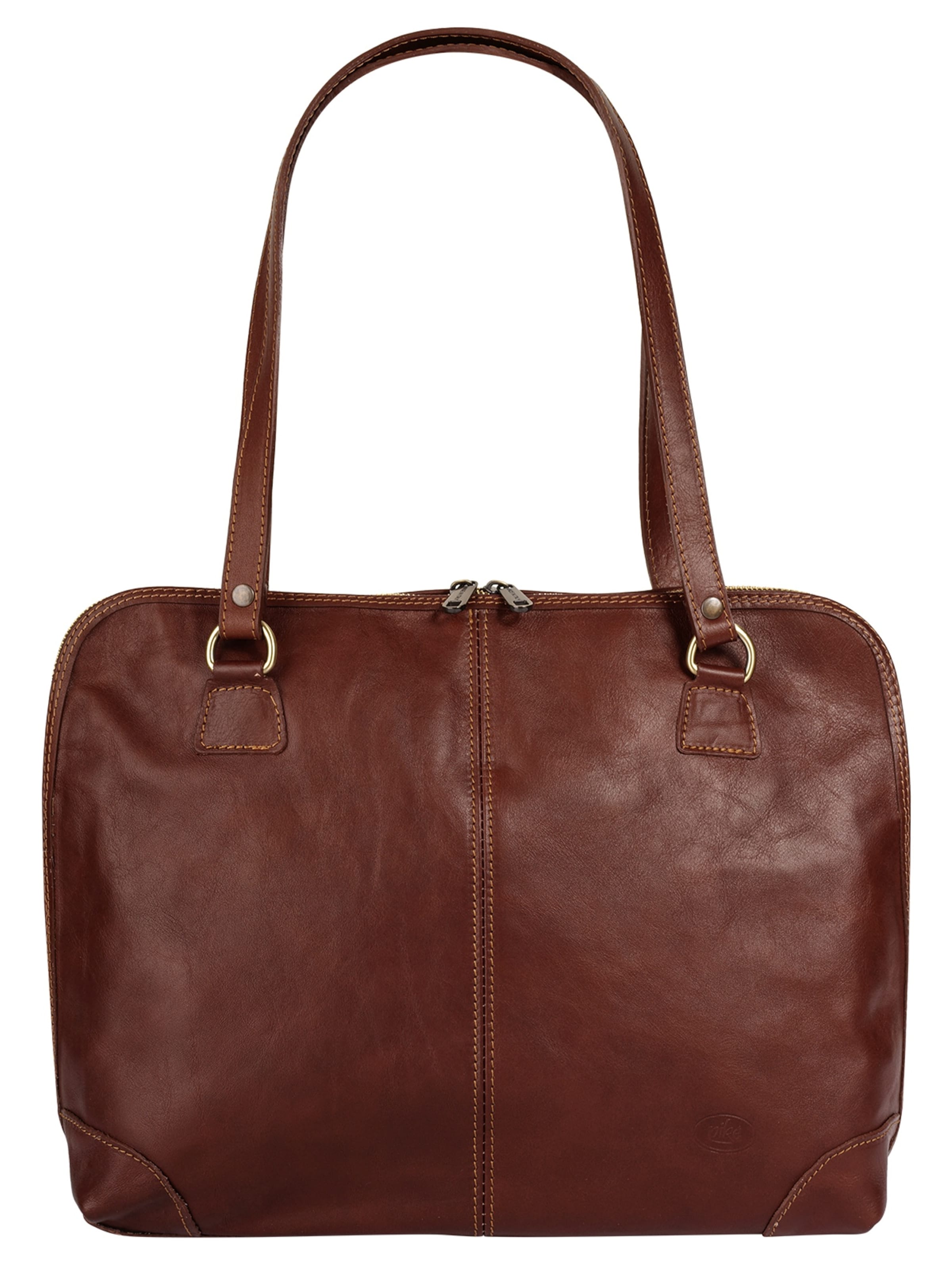 piké Shopper in Brown: front