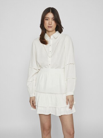 VILA Blouse in White: front