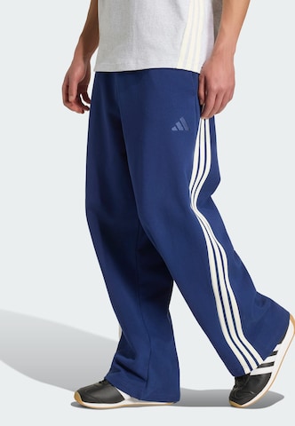 ADIDAS SPORTSWEAR Loosefit Urheiluhousut värissä sininen: etupuoli