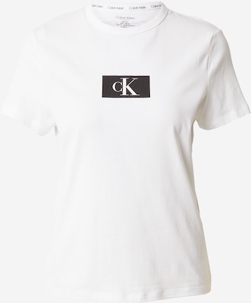 Maillot de corps Calvin Klein Underwear en blanc : devant
