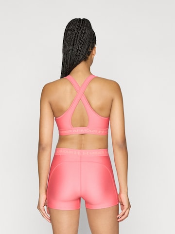 UNDER ARMOUR Korzet Športová podprsenka - Ružová