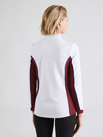 Lacoste Sport Athletic Sweatshirt 'NIY' in White