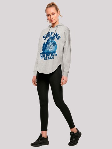 Sweat-shirt 'Hawaii Surf Beach Summer' F4NT4STIC en gris