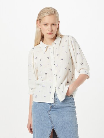 Lollys Laundry Blouse 'Bono' in White: front