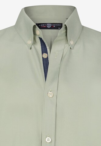 Jimmy Sanders Regular fit Button Up Shirt in Green