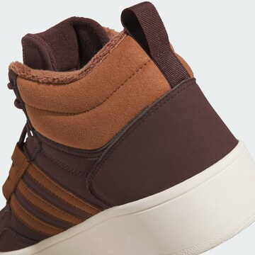 ADIDAS SPORTSWEAR - Botas com atacadores 'Hoops 4.0' em castanho
