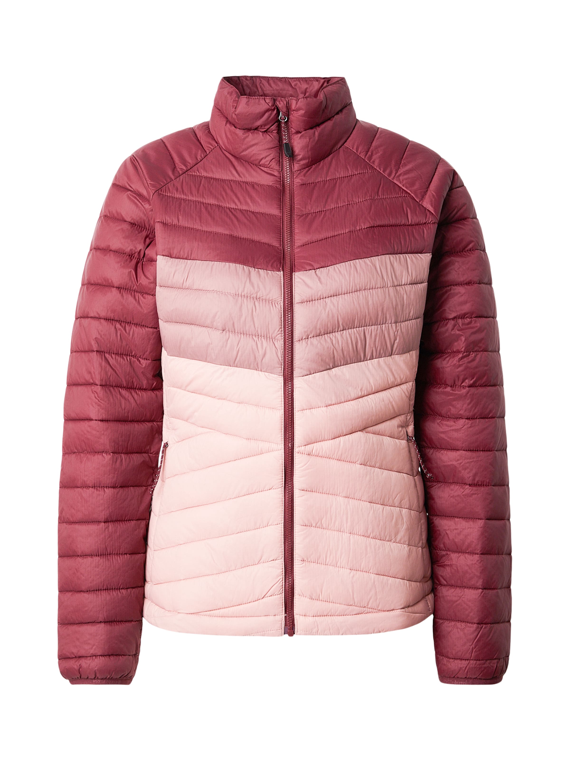 raudona COLUMBIA Laisvalaikio striukė 'Powder Pass': priekis