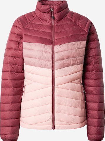 raudona COLUMBIA Laisvalaikio striukė 'Powder Pass': priekis