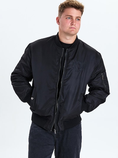 Dxnmxrk Winterjacke 'DXFrost' in schwarz, Produktansicht