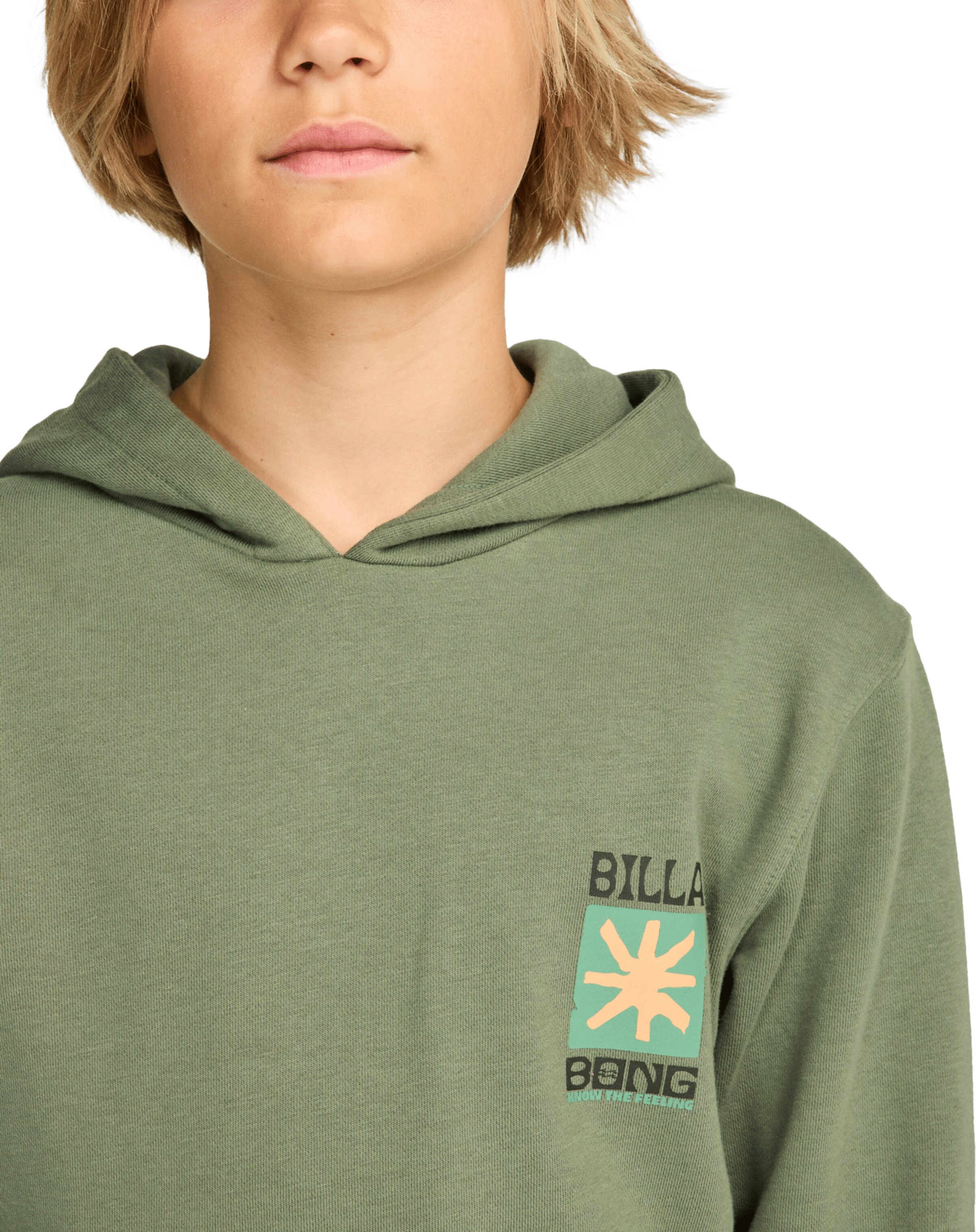 BILLABONG Sweatshirt 'Foundation' in Green
