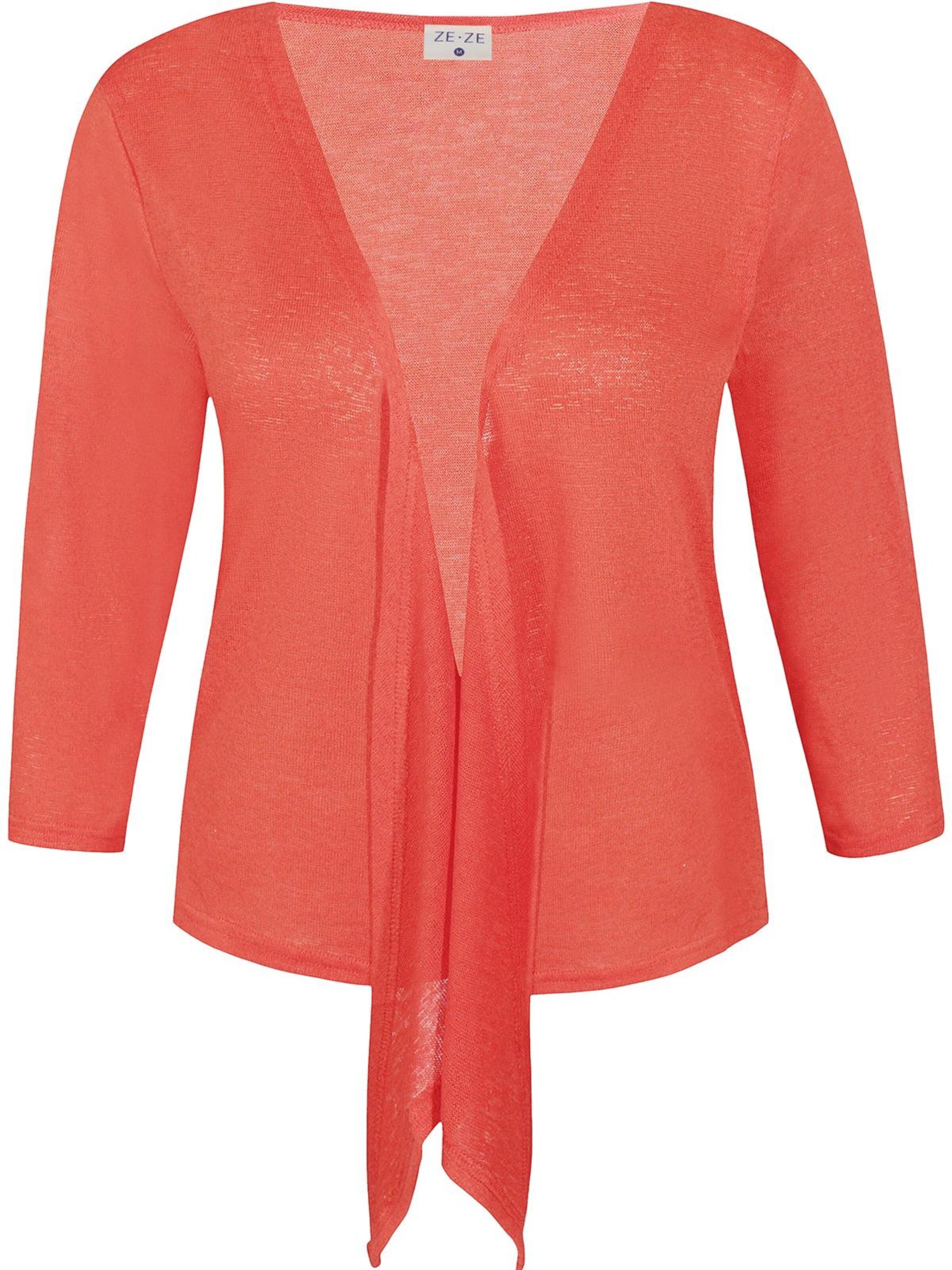 ze-ze Cardigan 'Stella 803' i orange: forside